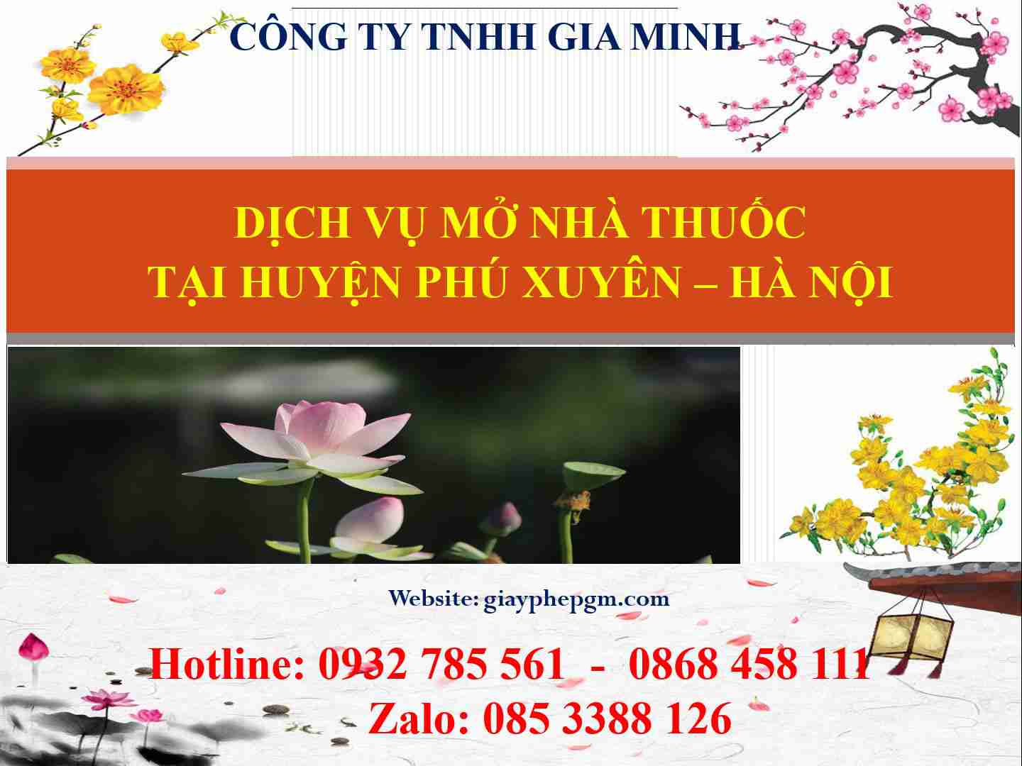 Dịch vụ mở nhà thuốc tại Huyện Phú Xuyên - Hà Nội